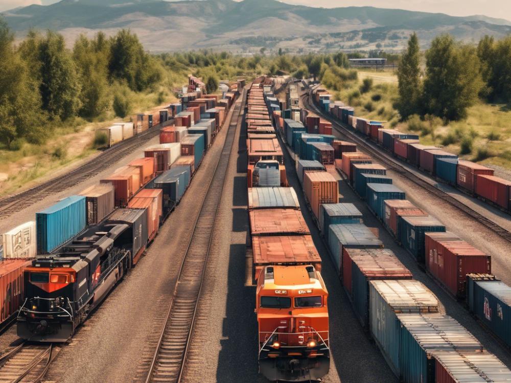 Is there a way for AI to address the technological gap in the unregulated freight train industry?